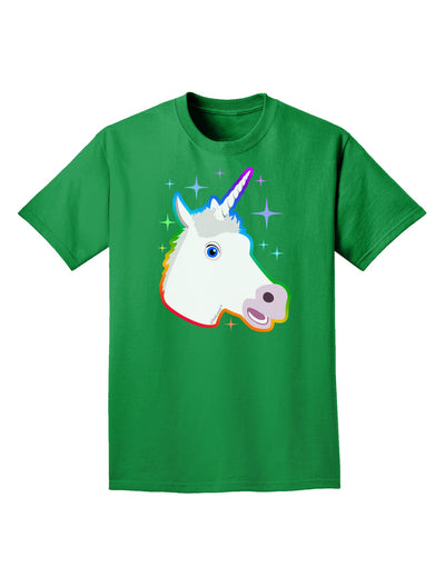 Magical Rainbow Sparkle Unicorn Adult Dark T-Shirt-Mens T-Shirt-TooLoud-Kelly-Green-Small-Davson Sales