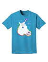 Magical Rainbow Sparkle Unicorn Adult Dark T-Shirt-Mens T-Shirt-TooLoud-Turquoise-Small-Davson Sales