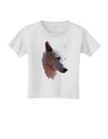 Magnificent White Wolf Head Toddler T-Shirt-Toddler T-Shirt-TooLoud-White-2T-Davson Sales