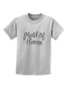 Maid of Honor - Diamond Ring Design Childrens T-Shirt-Childrens T-Shirt-TooLoud-AshGray-X-Small-Davson Sales