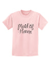 Maid of Honor - Diamond Ring Design Childrens T-Shirt-Childrens T-Shirt-TooLoud-PalePink-X-Small-Davson Sales