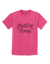 Maid of Honor - Diamond Ring Design Childrens T-Shirt-Childrens T-Shirt-TooLoud-Sangria-X-Small-Davson Sales