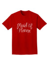 Maid of Honor - Diamond Ring Design - Color Adult Dark T-Shirt-Mens T-Shirt-TooLoud-Red-Small-Davson Sales