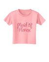 Maid of Honor - Diamond Ring Design - Color Toddler T-Shirt-Toddler T-Shirt-TooLoud-Candy-Pink-2T-Davson Sales