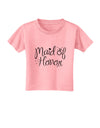 Maid of Honor - Diamond Ring Design Toddler T-Shirt-Toddler T-Shirt-TooLoud-Candy-Pink-2T-Davson Sales