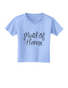 Maid of Honor - Diamond Ring Design Toddler T-Shirt-Toddler T-Shirt-TooLoud-Aquatic-Blue-2T-Davson Sales