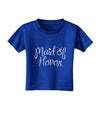 Maid of Honor - Diamond Ring Design Toddler T-Shirt Dark-Toddler T-Shirt-TooLoud-Royal-Blue-2T-Davson Sales