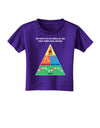 Main Food Groups of an Elf - Christmas Toddler T-Shirt Dark-Toddler T-Shirt-TooLoud-Purple-2T-Davson Sales