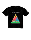 Main Food Groups of an Elf - Christmas Toddler T-Shirt Dark-Toddler T-Shirt-TooLoud-Black-2T-Davson Sales