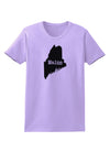 Maine - United States Shape Womens T-Shirt by TooLoud-TooLoud-Lavender-X-Small-Davson Sales