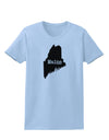 Maine - United States Shape Womens T-Shirt by TooLoud-TooLoud-Light-Blue-X-Small-Davson Sales