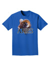 Majestic Aries Picture Adult Dark T-Shirt-Mens T-Shirt-TooLoud-Royal-Blue-Small-Davson Sales