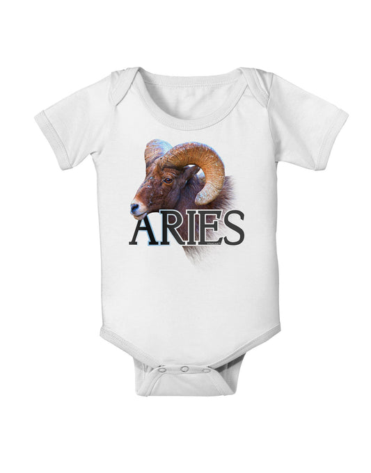 Majestic Aries Picture Baby Romper Bodysuit-Baby Romper-TooLoud-White-06-Months-Davson Sales