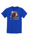 Majestic Aries Picture Childrens Dark T-Shirt-Childrens T-Shirt-TooLoud-Royal-Blue-X-Small-Davson Sales