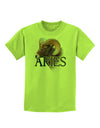 Majestic Aries Picture Childrens T-Shirt-Childrens T-Shirt-TooLoud-Lime-Green-X-Small-Davson Sales