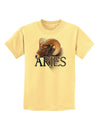 Majestic Aries Picture Childrens T-Shirt-Childrens T-Shirt-TooLoud-Daffodil-Yellow-X-Small-Davson Sales