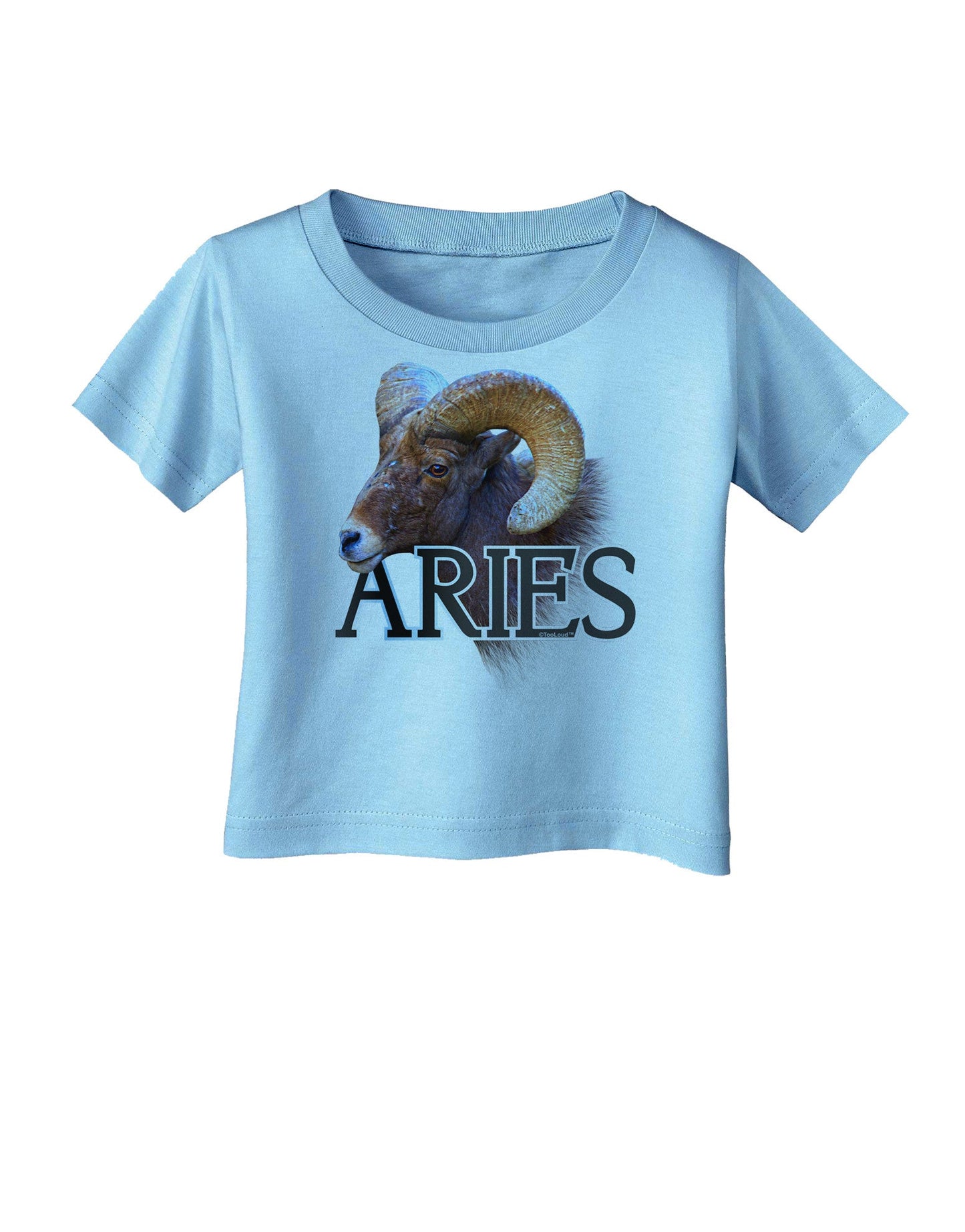 Majestic Aries Picture Infant T-Shirt-Infant T-Shirt-TooLoud-Aquatic-Blue-06-Months-Davson Sales