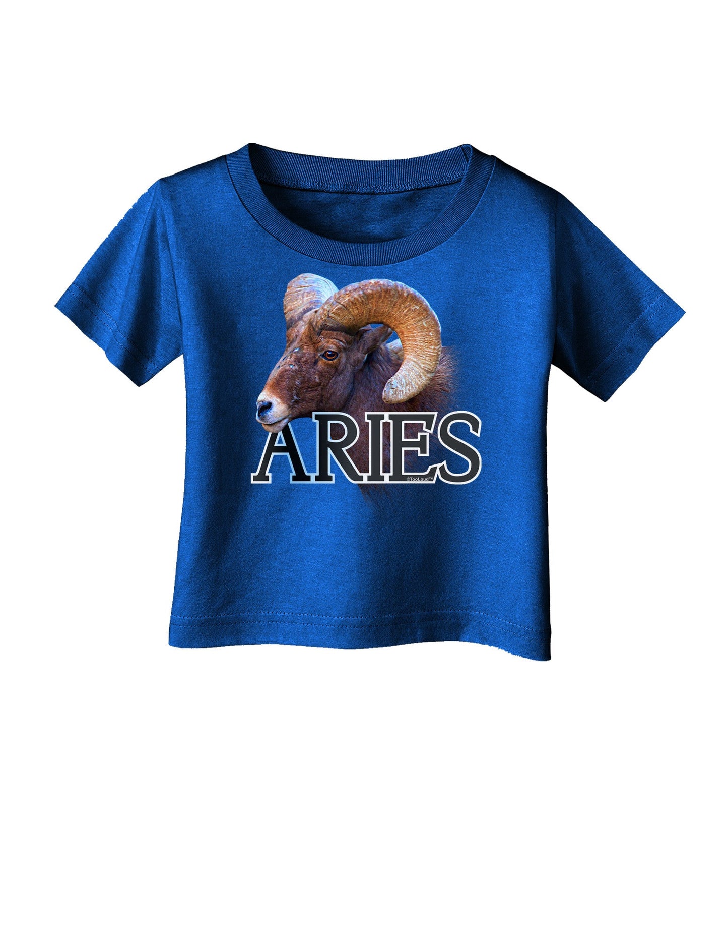 Majestic Aries Picture Infant T-Shirt Dark-Infant T-Shirt-TooLoud-Royal-Blue-06-Months-Davson Sales