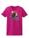 Majestic Aries Picture Womens Dark T-Shirt-TooLoud-Hot-Pink-Small-Davson Sales