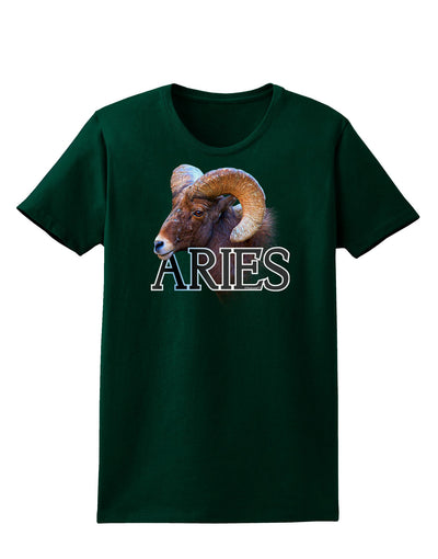 Majestic Aries Picture Womens Dark T-Shirt-TooLoud-Forest-Green-Small-Davson Sales