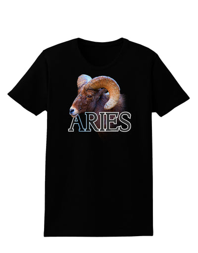 Majestic Aries Picture Womens Dark T-Shirt-TooLoud-Black-X-Small-Davson Sales