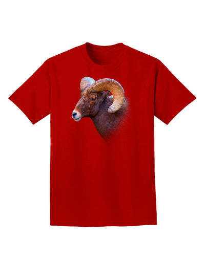 Majestic Bighorn Ram Adult Dark T-Shirt-Mens T-Shirt-TooLoud-Red-Small-Davson Sales