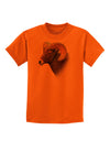 Majestic Bighorn Ram Childrens T-Shirt-Childrens T-Shirt-TooLoud-Orange-X-Small-Davson Sales