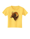 Majestic Bighorn Ram Toddler T-Shirt-Toddler T-Shirt-TooLoud-Yellow-2T-Davson Sales