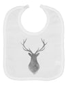 Majestic Stag Distressed Baby Bib