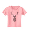 Majestic Stag Distressed Toddler T-Shirt-Toddler T-Shirt-TooLoud-Candy-Pink-2T-Davson Sales