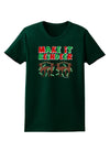 Make It Reindeer Womens Dark T-Shirt-TooLoud-Forest-Green-Small-Davson Sales