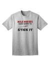 Male Nurses - Stick It Adult T-Shirt-unisex t-shirt-TooLoud-AshGray-Small-Davson Sales