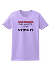 Male Nurses - Stick It Womens T-Shirt-Womens T-Shirt-TooLoud-Lavender-X-Small-Davson Sales