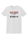 Male Nurses - Stick It Womens T-Shirt-Womens T-Shirt-TooLoud-White-X-Small-Davson Sales