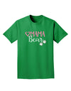 Mama Bear Paws Adult Dark T-Shirt-Mens T-Shirt-TooLoud-Kelly-Green-Small-Davson Sales