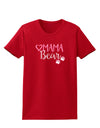 Mama Bear Paws Womens Dark T-Shirt-Womens T-Shirt-TooLoud-Red-X-Small-Davson Sales