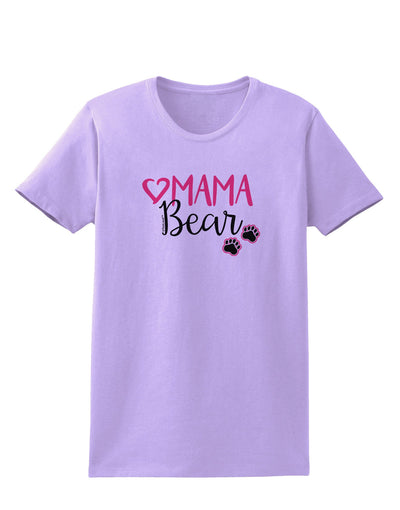 Mama Bear Paws Womens T-Shirt-Womens T-Shirt-TooLoud-Lavender-X-Small-Davson Sales