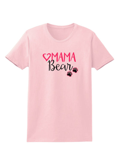 Mama Bear Paws Womens T-Shirt-Womens T-Shirt-TooLoud-PalePink-X-Small-Davson Sales