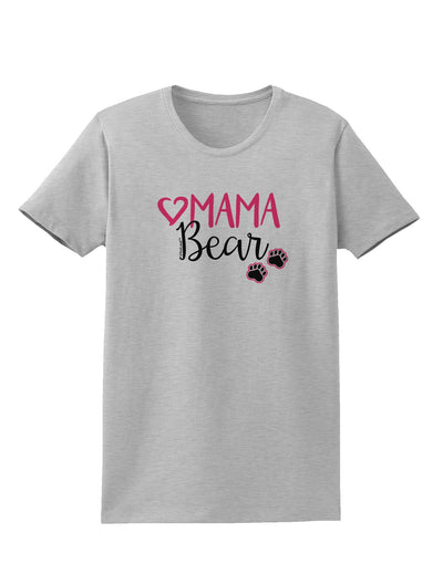 Mama Bear Paws Womens T-Shirt-Womens T-Shirt-TooLoud-AshGray-X-Small-Davson Sales