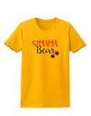 Mama Bear Paws Womens T-Shirt-Womens T-Shirt-TooLoud-Gold-X-Small-Davson Sales