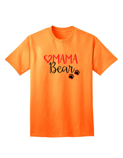 Mama Bear Paws Women's T-Shirt Collection-Mens T-shirts-TooLoud-Neon-Orange-Small-Davson Sales