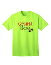 Mama Bear Paws Women's T-Shirt Collection-Mens T-shirts-TooLoud-Neon-Green-Small-Davson Sales