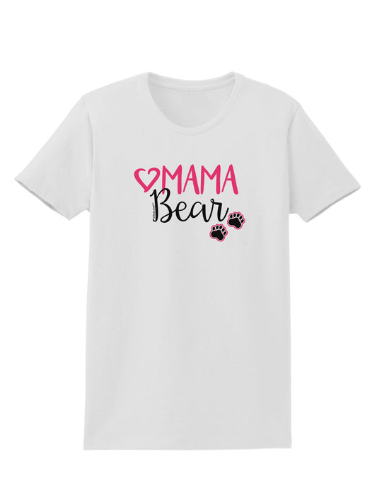 Mama Bear Paws Womens T-Shirt-Womens T-Shirt-TooLoud-White-X-Small-Davson Sales
