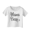 Mama Bear with Heart - Mom Design Infant T-Shirt by TooLoud-Infant T-Shirt-TooLoud-White-06-Months-Davson Sales