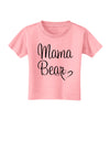 Mama Bear with Heart - Mom Design Toddler T-Shirt by TooLoud-Toddler T-Shirt-TooLoud-Candy-Pink-2T-Davson Sales