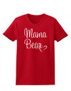 Mama Bear with Heart - Mom Design Womens Dark T-Shirt-Womens T-Shirt-TooLoud-Red-X-Small-Davson Sales