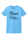 Mama Bear with Heart - Mom Design Womens T-Shirt-Womens T-Shirt-TooLoud-Aquatic-Blue-X-Small-Davson Sales