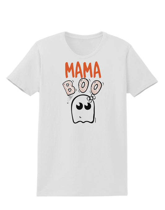 Mama Boo Ghostie Womens T-Shirt-Womens T-Shirt-TooLoud-White-X-Small-Davson Sales