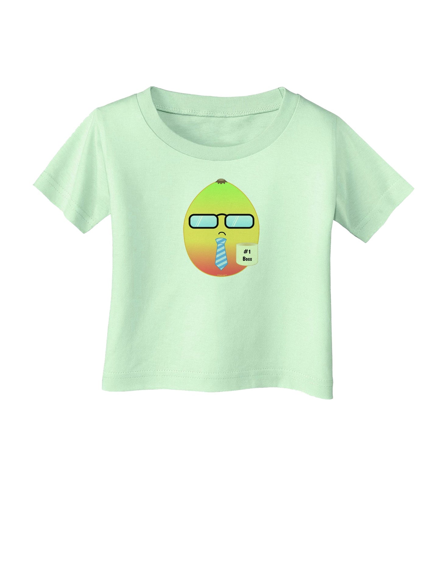 Manager Mango Infant T-Shirt-Infant T-Shirt-TooLoud-Light-Green-06-Months-Davson Sales