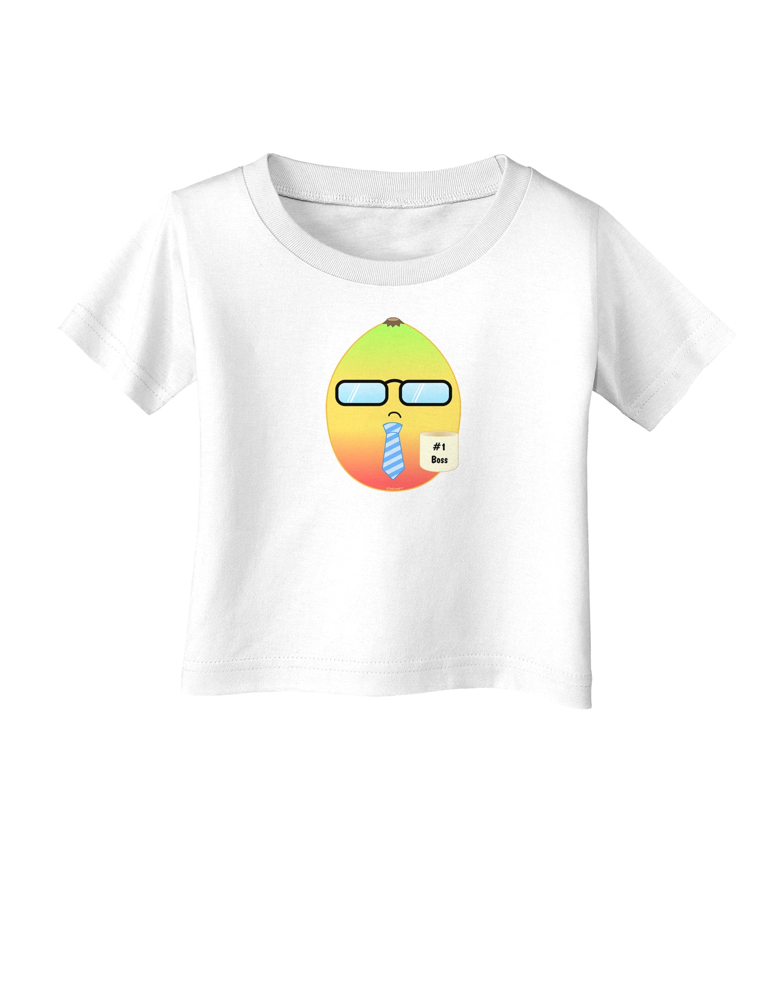 Manager Mango Infant T-Shirt-Infant T-Shirt-TooLoud-White-06-Months-Davson Sales